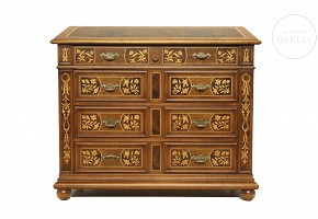 Dutch walnut marquetry furniture