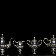 Spanish silver tea and coffee set, 20th century