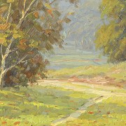 J. Batllé (20th century) ‘Path in the countryside’