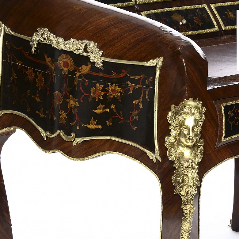 Bureau in Louis XV style, 20th century