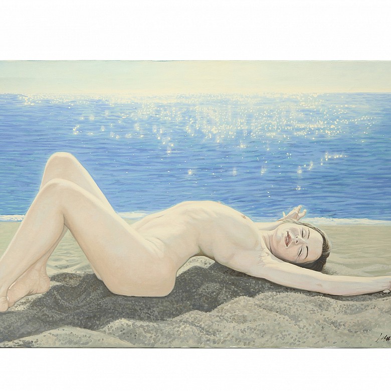 Jesús de Miguel de Alcantara (1958-2022) ‘Naked in the sun’