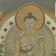 Buddha tapestry, 20th century