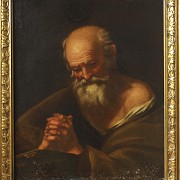 Italian School 17th-18th century ‘Saint Peter praying’