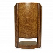 Art Decode elm bar cabinet