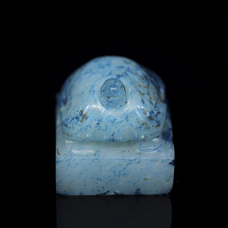 Jade seal with turtle, Western Han Dynasty