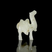 Carved jade figurine ‘Camel’, Qing dynasty