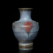 Small Junyao ceramic vase, 20th century