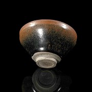 Black-glazed earthenware bowl, Song dynasty