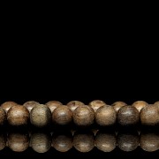 Wooden bead necklace, Qing dynasty