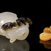 Agate Snuff Bottle, Qing dynasty, Qianlong