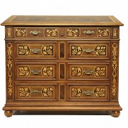 Dutch walnut marquetry furniture