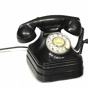 Vintage bakelite telephone, 20th century