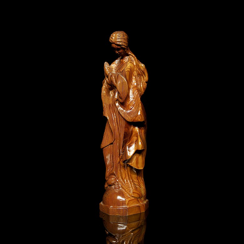 Wood carving ‘Immaculate’ 19th - 20th century