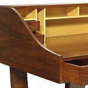 Art Deco style desk in Palo Santo wood - 7