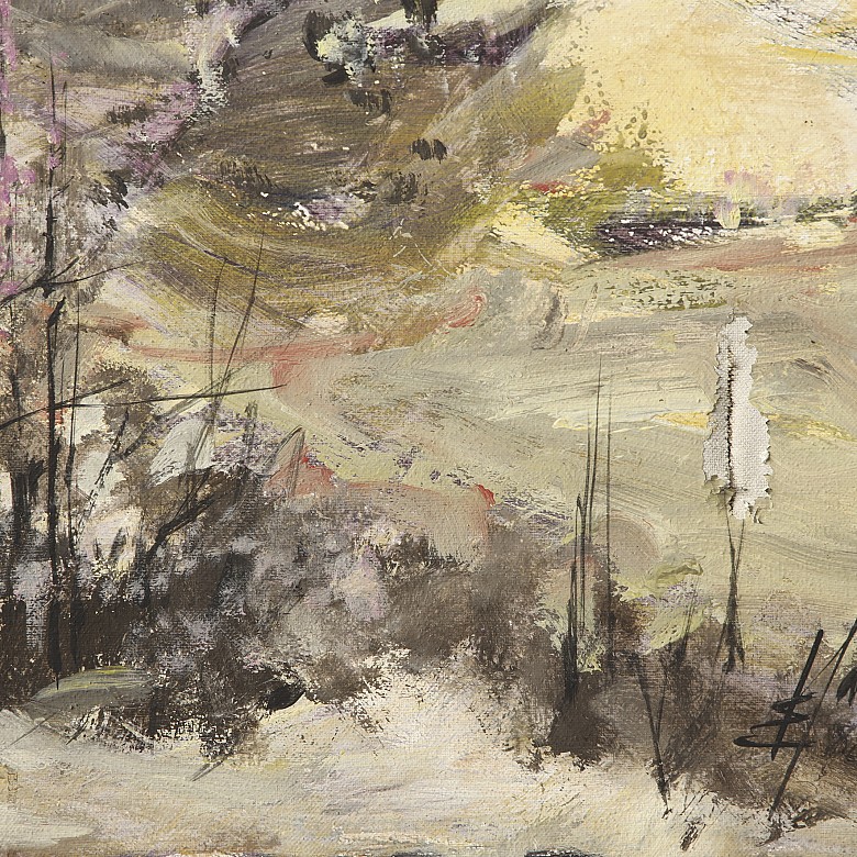 Enrique Sanisidro (1950) “Landscape”