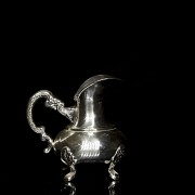 Spanish silver jug, 20th century