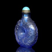 Glass snuff bottle ‘Fishes’, 20th century - 1