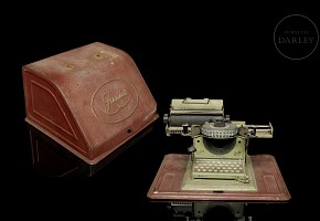 Typewriter ‘Junior GSN’, circa 1920