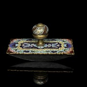 French ink blotter ‘Cloisonné’, late 19th century - 3