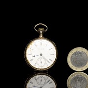 Pocket watch ‘Elgin’ in yellow gold