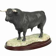 Lladró 'Brave Bull Figure'