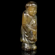 A Chinese girl shape Snuff bottle, Qing dynasty.