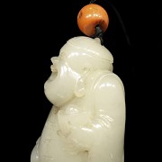 White jade pendant 