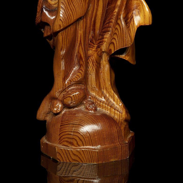 Wood carving ‘Immaculate’ 19th - 20th century - 7