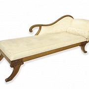 Chaise longue estilo Victoriano