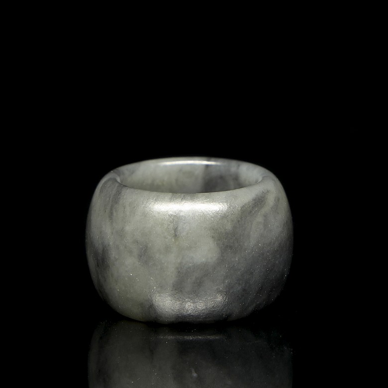 Jade archer's ring, Qing dynasty