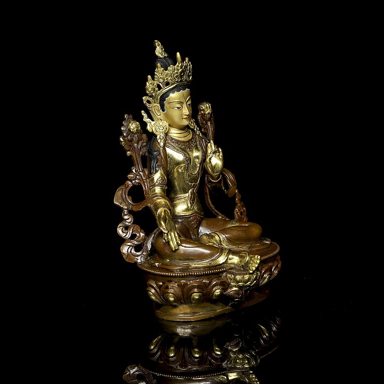 Bronze figure ‘Tara’ Nepal, 20th century