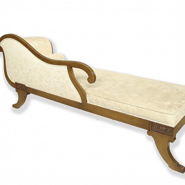 Victorian style chaise longue - 6