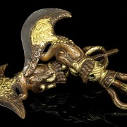 Pair of vajra swords, Qing dynasty, Qianlong