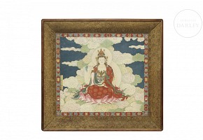 Chinese painting ‘Avalokiteshvara’, Qing dynasty