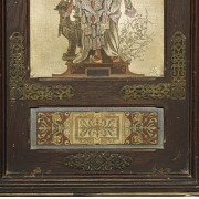 Pair of wooden panels ‘Oriental Women’, early 20th century