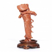 Coral figurine 