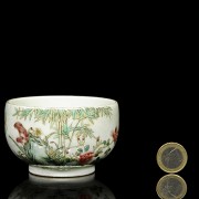 Tea bowl with a garden, 20th century