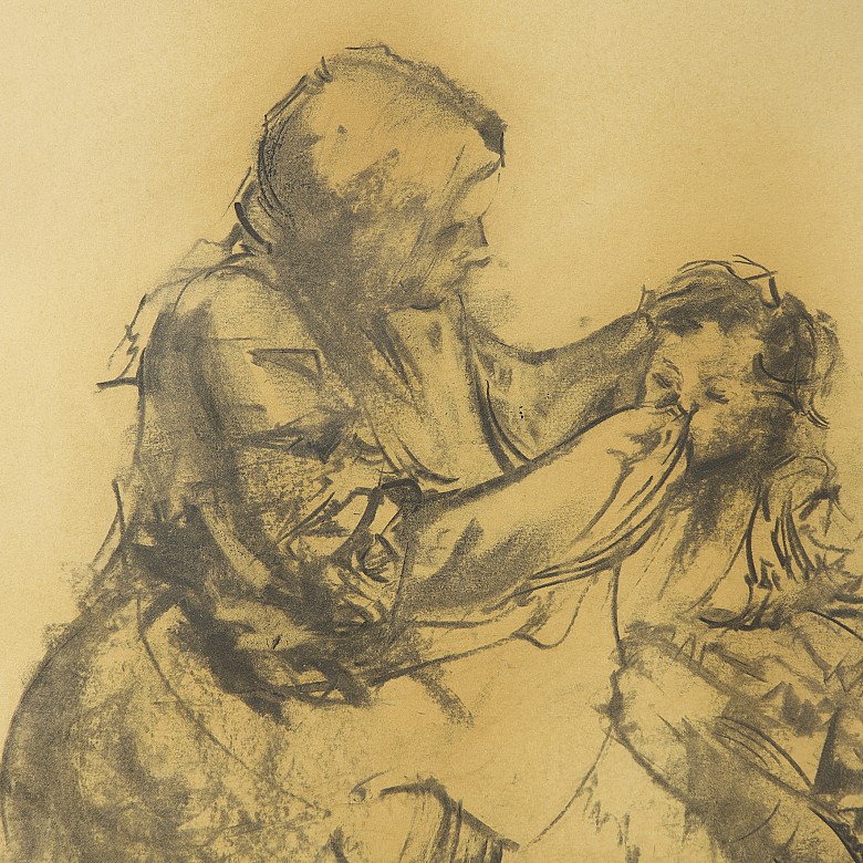 Sainz ‘Woman with child’, 20th century - 2