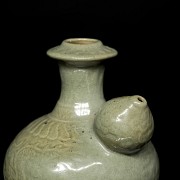 Small celadon-glazed ceramic jug, Song style