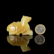 Yellow jade figurine ‘Camel’, Qing dynasty