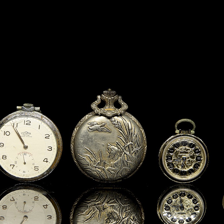 Set of 3 pocket watches - 3