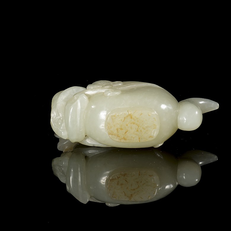 Small jade teapot, Qing dynasty