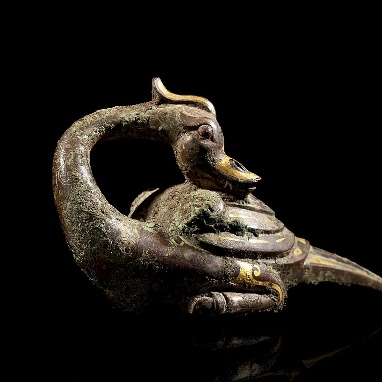 Bronze paperweight ‘Bird’, Tang dynasty