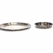 Two silver pieces, 20th century