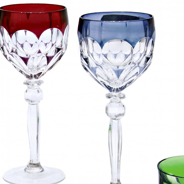 Bacarrat glass lot, 20th century