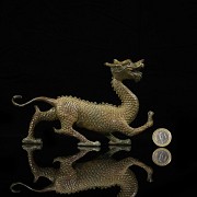 Bronze figurine ‘Dragon’, Qing dynasty