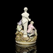 Meissen ceramics ‘Children at play’, 19th-20th century