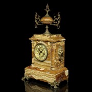 Reloj de ónix egipcio, Napoleón III, S.XIX