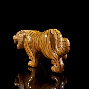 Glazed ceramic ‘Tiger’ figure, Qing dynasty