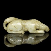 Jade figurine “Horse”, Qing dynasty